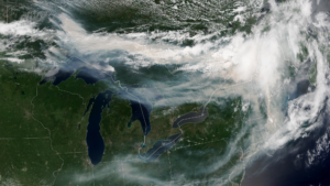 Read more about the article Smoke from devastating Canada wildfires visible from space | Space photo of the day for July 17, 2026
