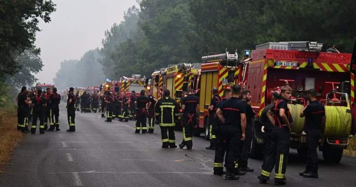 Read more about the article More than 250,000 people flee their homes in France and Spain as wildfires burn