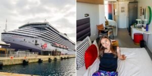 Read more about the article I booked a $5,910 balcony cabin on an adults-only cruise. The 225-square-foot cabin felt large and luxurious.