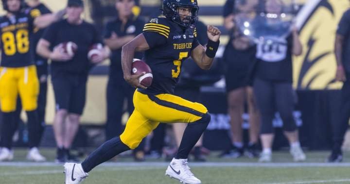 You are currently viewing Tre Ford leads Tiger-Cats into Montreal