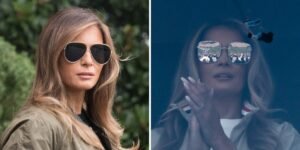 Read more about the article No one loves designer sunglasses quite like Melania Trump. Here’s a look inside her collection, from Dior to Bottega.