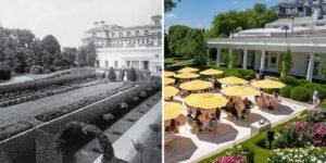 Read more about the article Donald Trump added a new statue to the White House Rose Garden. See how the space has changed over the years.