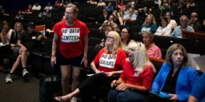 Read more about the article I spent 4 hours at an AI data center town meeting. Things got rowdy.