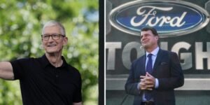Read more about the article Ford’s next generation of EVs will have Apple built into their brains