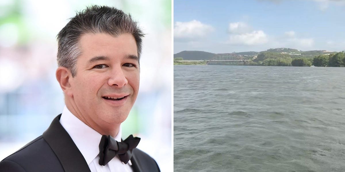 You are currently viewing Travis Kalanick says he’s the only CEO with a 5-minute jet ski commute