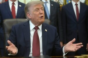 Read more about the article Trump on LeBron James as he joins Philadelphia: ‘Maybe he’s a racist’