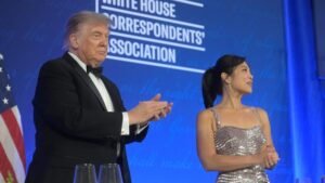 Read more about the article Live updates: Trump roasts Democrats, reporters at White House correspondents’ dinner
