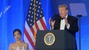 Read more about the article 5 standout moments from Trump’s fiery WHCA dinner speech