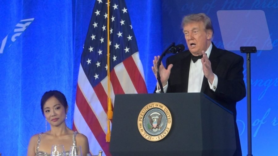 You are currently viewing 5 standout moments from Trump’s fiery WHCA dinner speech