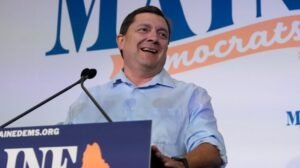 Read more about the article Harris backs Troy Jackson in Maine Senate race
