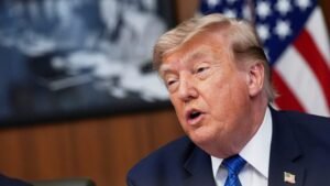 Read more about the article Trump says Israel ‘happy’ with Hamas deal, despite ‘skepticism’