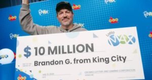 Read more about the article ‘In disbelief’: King City, Ont. man mistakes $10M Lotto Max win for $10K