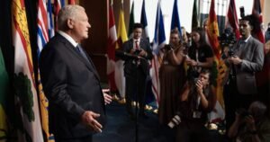 Read more about the article Doug Ford slumps to 24% approval rating amidst spending scandal