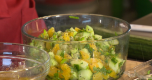 Read more about the article Simply Delicious Recipe: Cucumber Salad with citrus, ginger and chili