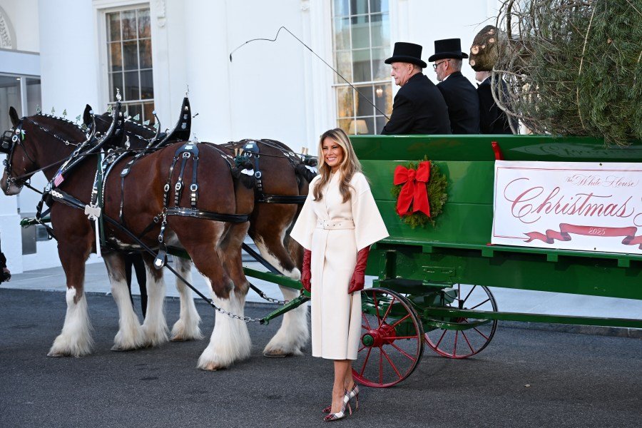 You are currently viewing Melania Trump issues call for White House holiday volunteers and performers