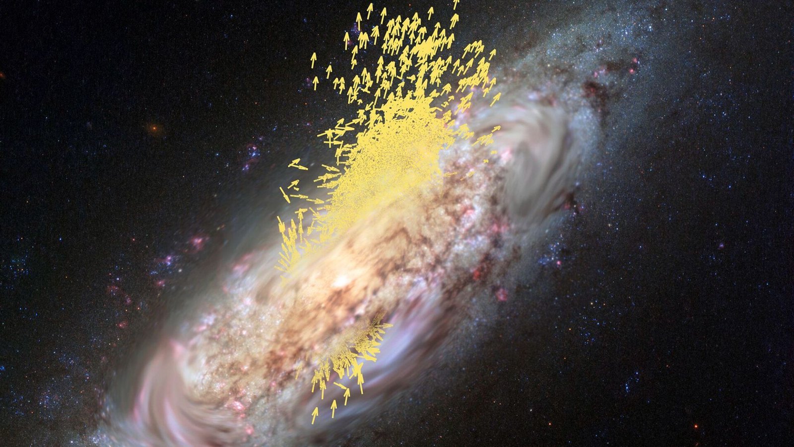Read more about the article Our Milky Way galaxy appears to have flipped 90 degrees long ago. But why?
