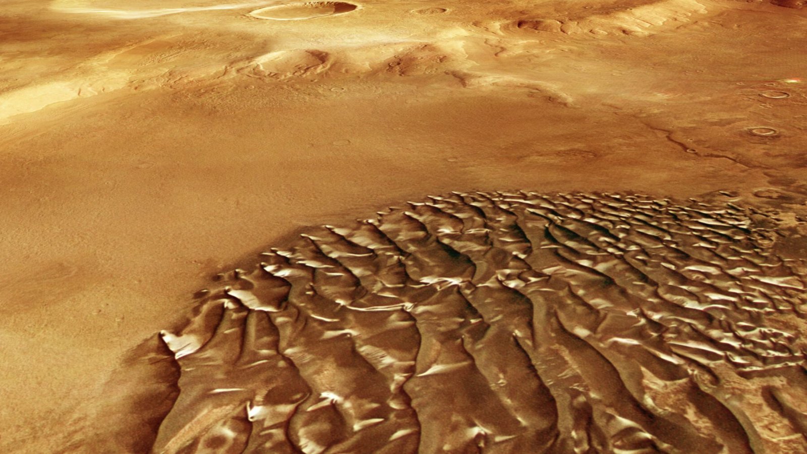 Read more about the article These ‘metallic’ dunes on Mars look like sci-fi. What are they really?