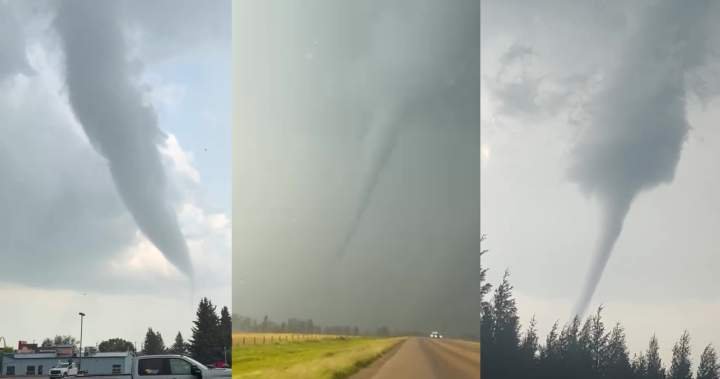 Read more about the article 2 tornadoes touched down in Rocky Mountain House, Environment Canada confirms