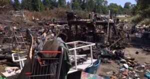 Read more about the article Richmond homeless encampment now deemed ‘hazardous site’ after fire
