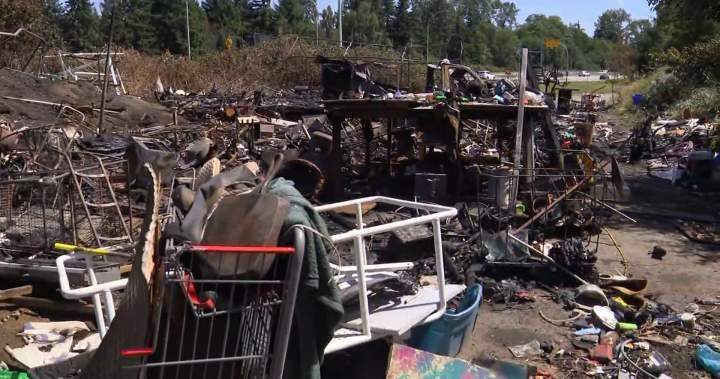 You are currently viewing Richmond homeless encampment now deemed ‘hazardous site’ after fire