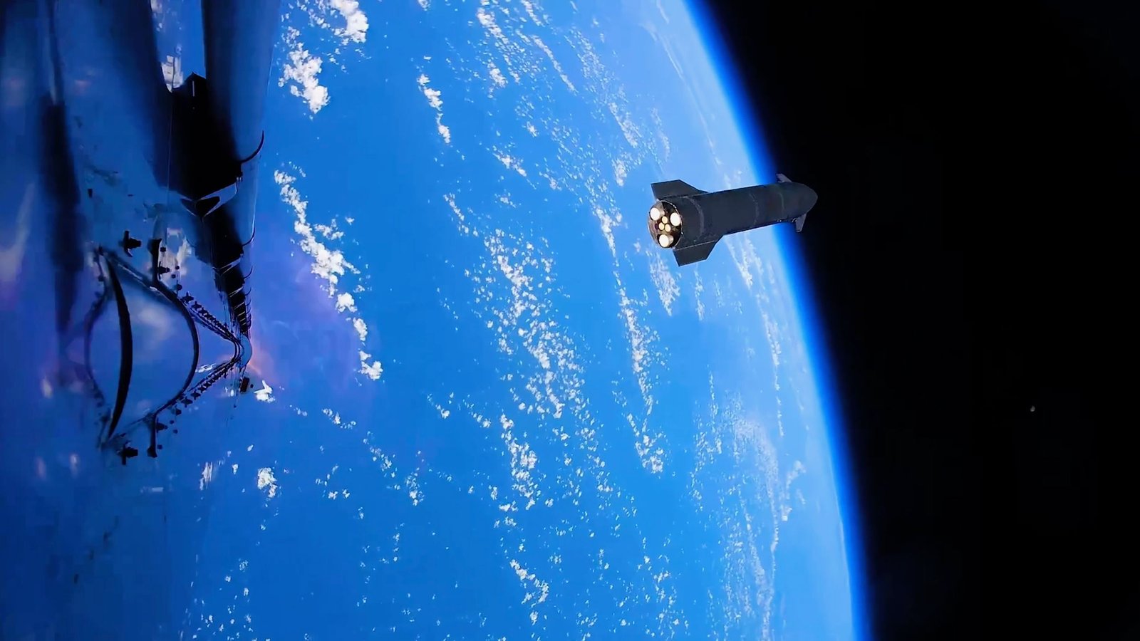You are currently viewing Starship in space! See highlights of SpaceX megarocket’s epic Flight 13 test launch (video)