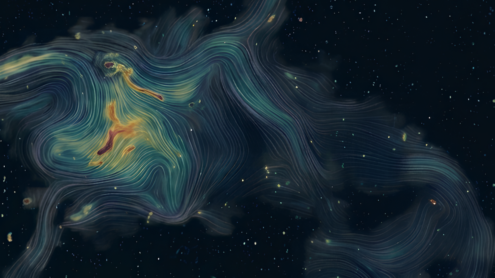 Read more about the article Galaxy cluster’s magnetic field reconstructed for 1st time with record-breaking astronomy map