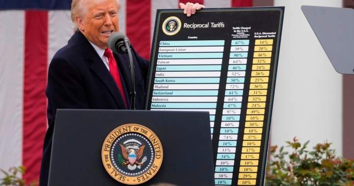 Read more about the article U.S. hits dozens of countries, including Canada, with new 10% tariff