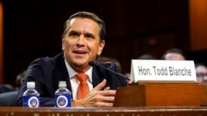 Read more about the article Trump floats pulling Blanche nomination to circumvent Cornyn, Tillis