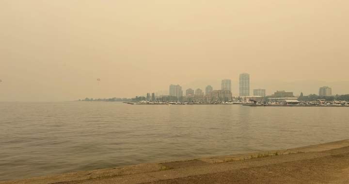 Read more about the article Wildfire smoke blankets Kelowna, prompting health warnings and disrupting summer plans