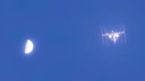Read more about the article ISS meets Venus in incredible daylight photo | Space photo of the day for July 28, 2026
