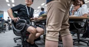 Read more about the article ‘Leg hair harassment:’ men wearing shorts to work sparks debate in Japan