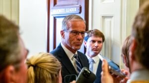 Read more about the article Thune cool to Trump’s demand to cancel August recess for SAVE America Act