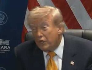 Read more about the article Climate Crisis-Denying Trump Threatens Canada With New Tariffs Over Wildfire Smoke