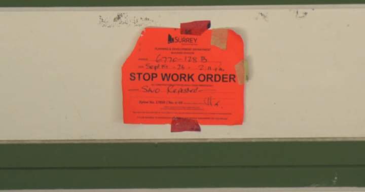 You are currently viewing City of Surrey continues crackdown on illegal construction at 3 more properties