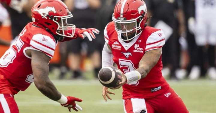 You are currently viewing Adams Jr. leads Stampeders past Tiger-Cats 44-20