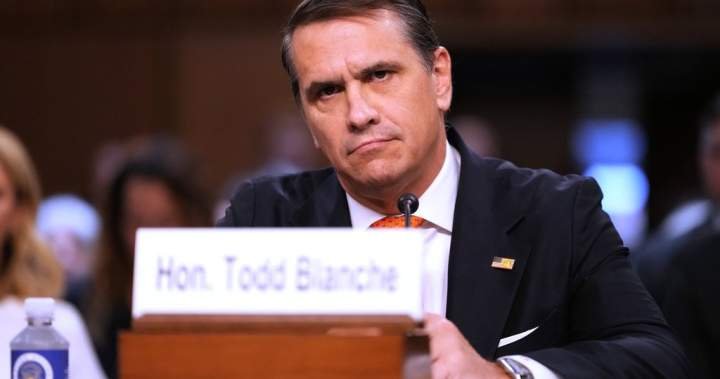 Read more about the article Blanche confirms ‘anti-weaponization fund’ dead, clearing path to AG vote