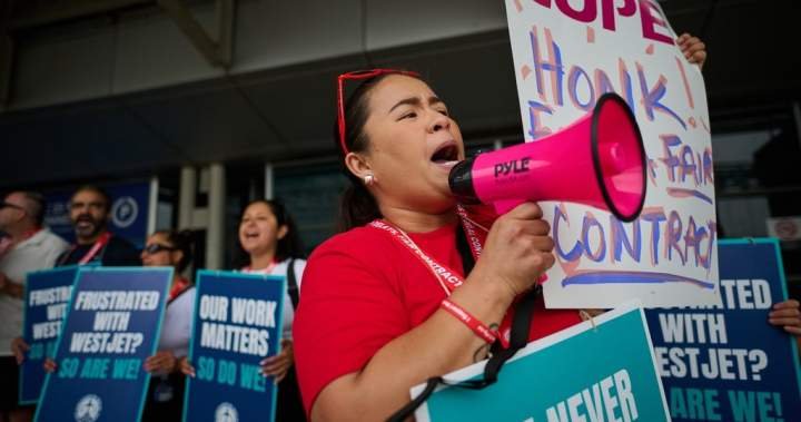 You are currently viewing WestJet strike ends after tentative deal reached