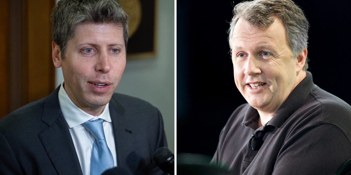 You are currently viewing Sam Altman says Paul Graham and Peter Thiel taught him a key lesson about investing