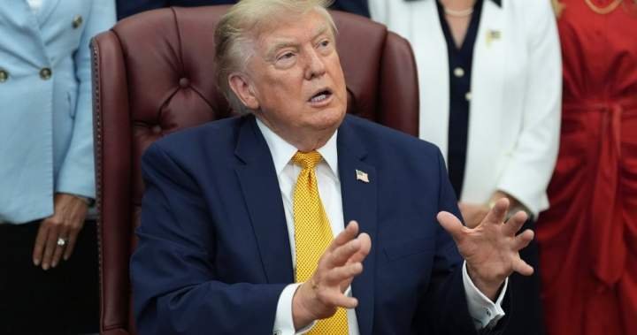 You are currently viewing Trump says U.S. attorney ‘choked’ by dropping Reflecting Pool vandal case