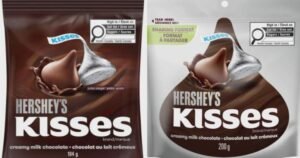 Read more about the article Some Hershey Kisses recalled in Canada due to undeclared almonds