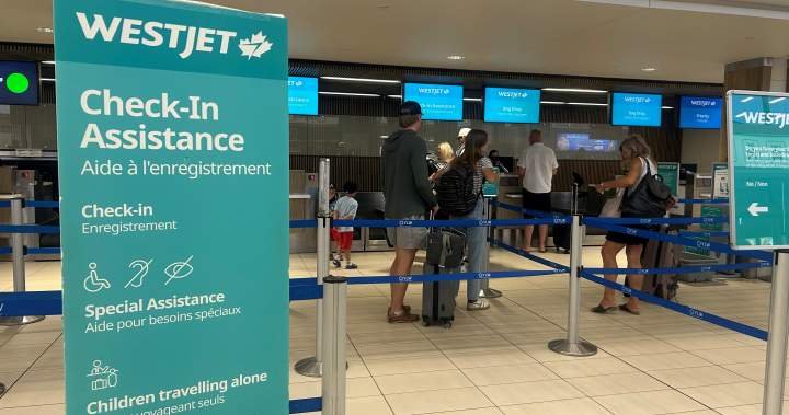 You are currently viewing Possible WestJet strike has Kelowna travellers worried about their plans